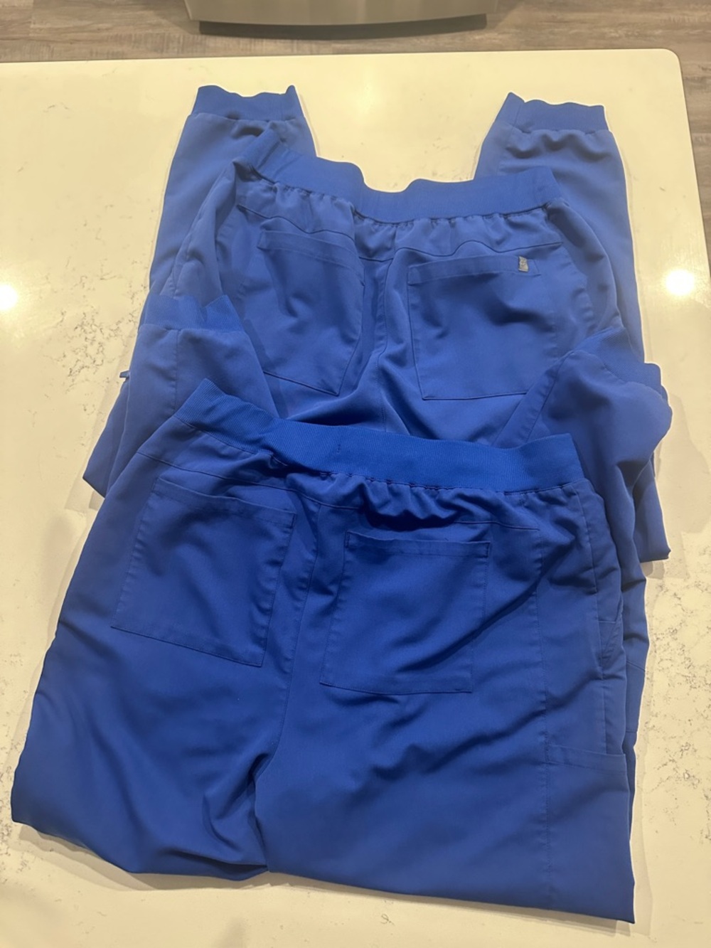 Bundle of 2 Fabletics Women’s Royal Blue Scrubs Jogger Pants - Picture 4 of 12